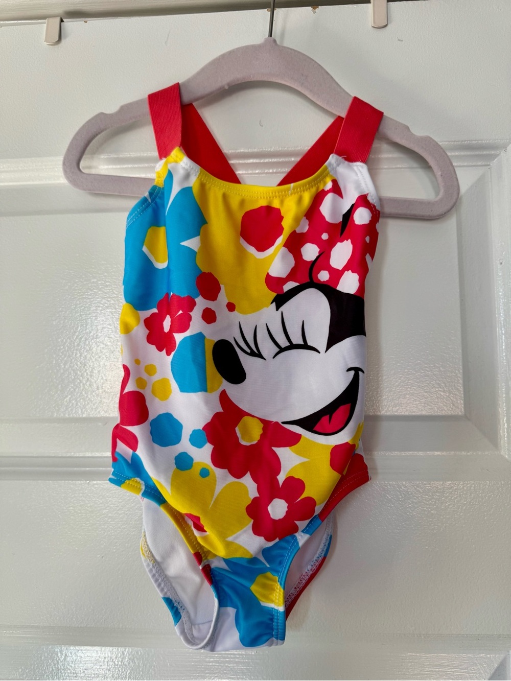 Disney Minnie Mouse Floral One-Piece Swimsuit